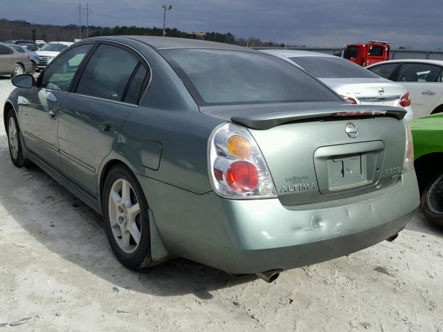 1N4BL11D43C139838 - 2003 NISSAN ALTIMA SE GREEN photo 3