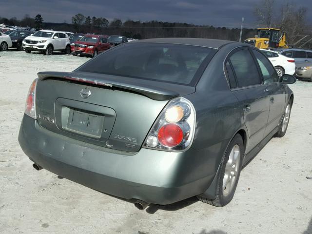 1N4BL11D43C139838 - 2003 NISSAN ALTIMA SE GREEN photo 4