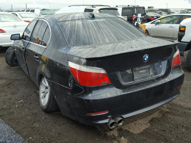 WBANW1C59AC164216 - 2010 BMW 535 I BLACK photo 3