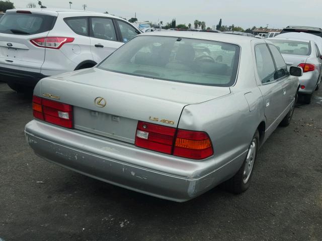 JT8BH28F4Y0175948 - 2000 LEXUS LS 400 SILVER photo 4