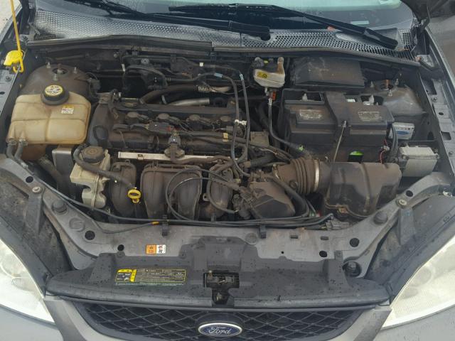 1FAHP34N37W349060 - 2007 FORD FOCUS ZX4 GRAY photo 7