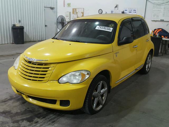 3A8FY58BX6T292542 - 2006 CHRYSLER PT CRUISER YELLOW photo 2