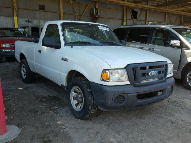 1FTYR10D39PA40997 - 2009 FORD RANGER WHITE photo 1