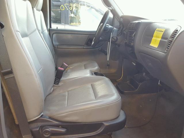 1FTYR10D39PA40997 - 2009 FORD RANGER WHITE photo 5