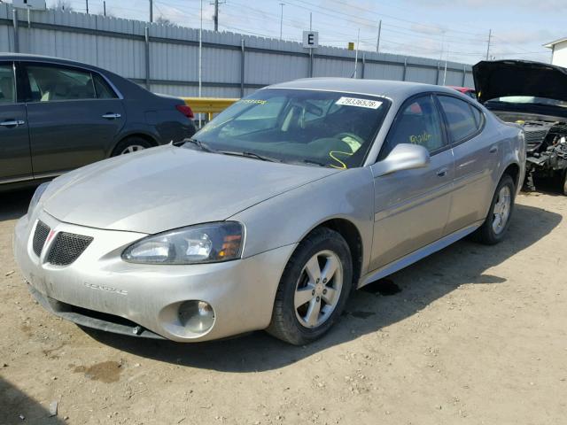 2G2WP552081176810 - 2008 PONTIAC GRAND PRIX ვერცხლისფერი ფოტო 2