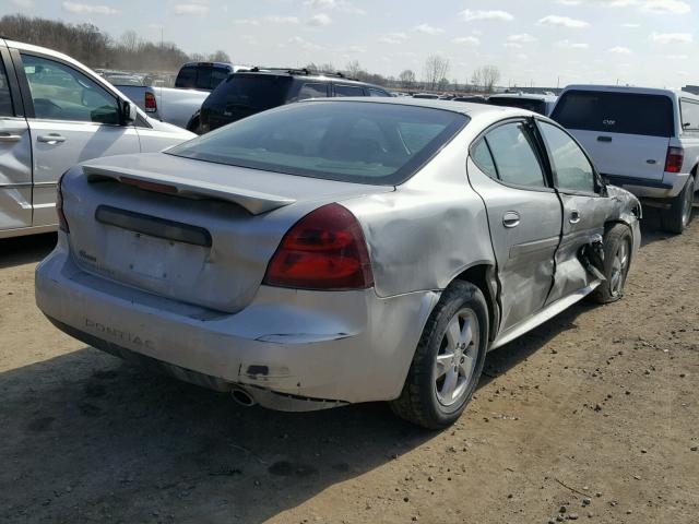 2G2WP552081176810 - 2008 PONTIAC GRAND PRIX ვერცხლისფერი ფოტო 4