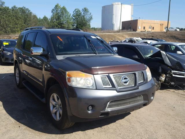 5N1BA08D38N609851 - 2008 NISSAN ARMADA SE BLUE photo 1