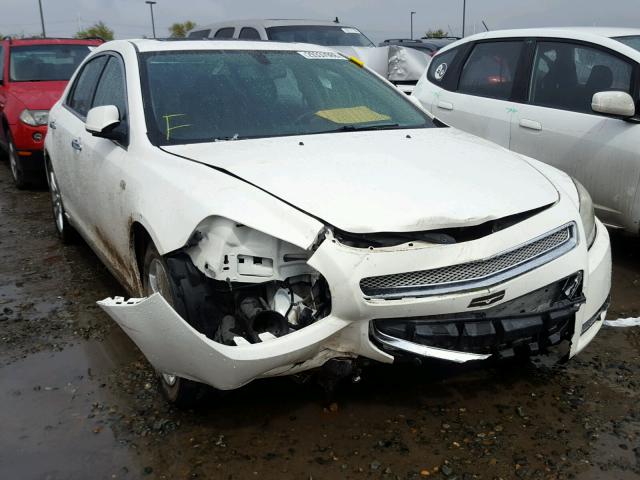 1G1ZK57728F188202 - 2008 CHEVROLET MALIBU LTZ თეთრი ფოტო 1
