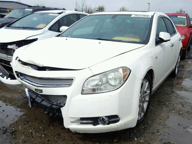 1G1ZK57728F188202 - 2008 CHEVROLET MALIBU LTZ თეთრი ფოტო 2