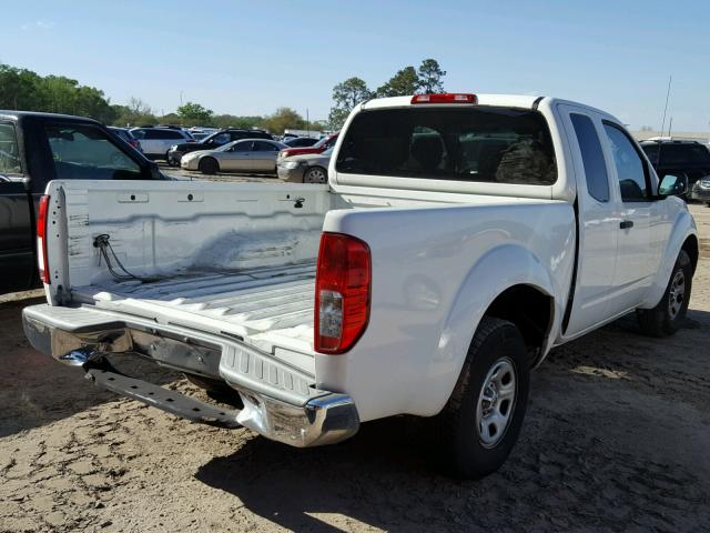 1N6BD0CTXDN711293 - 2013 NISSAN FRONTIER S WHITE photo 4