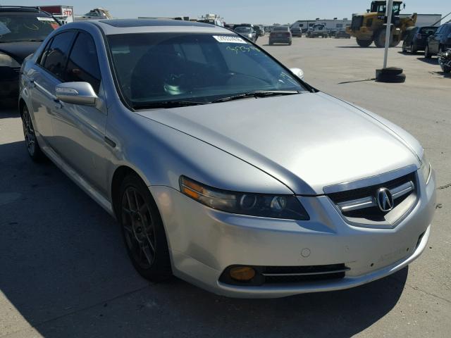 19UUA765X7A011488 - 2007 ACURA TL TYPE S SILVER photo 1