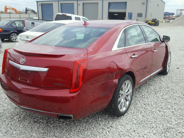 2G61R5S36D9231210 - 2013 CADILLAC XTS LUXURY RED photo 4