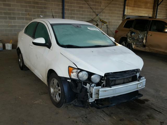 1G1JA5SHXC4185536 - 2012 CHEVROLET SONIC LS თეთრი ფოტო 1