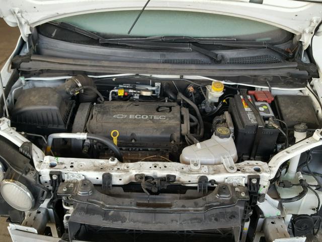 1G1JA5SHXC4185536 - 2012 CHEVROLET SONIC LS თეთრი ფოტო 7