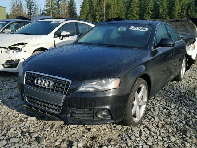 WAUMF78KX9A122013 - 2009 AUDI A4 PRESTIG BLACK photo 2