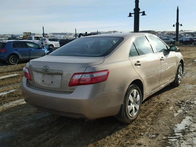 4T1BE46K88U246336 - 2008 TOYOTA CAMRY CE GOLD photo 4