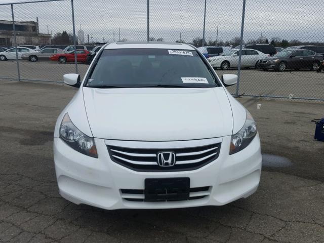 1HGCP2F89CA182928 - 2012 HONDA ACCORD EXL WHITE photo 9