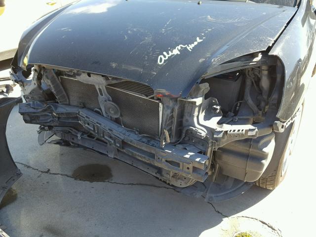 KNAFG529497267030 - 2009 KIA RONDO BASE BLACK photo 9