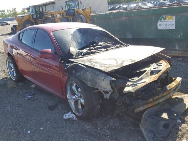 2G2WP552071206631 - 2007 PONTIAC GRAND PRIX RED photo 1
