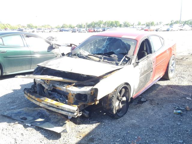 2G2WP552071206631 - 2007 PONTIAC GRAND PRIX RED photo 2