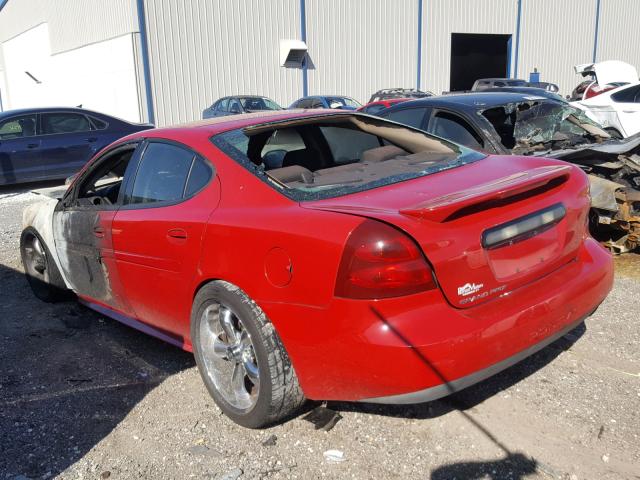 2G2WP552071206631 - 2007 PONTIAC GRAND PRIX RED photo 3