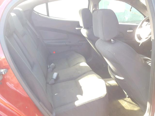 2G2WP552071206631 - 2007 PONTIAC GRAND PRIX RED photo 6