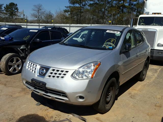 JN8AS58T28W001724 - 2008 NISSAN ROGUE S GRAY photo 2