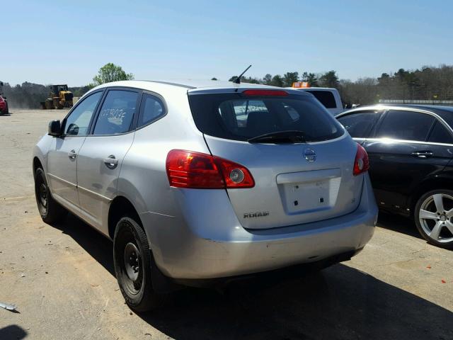 JN8AS58T28W001724 - 2008 NISSAN ROGUE S GRAY photo 3