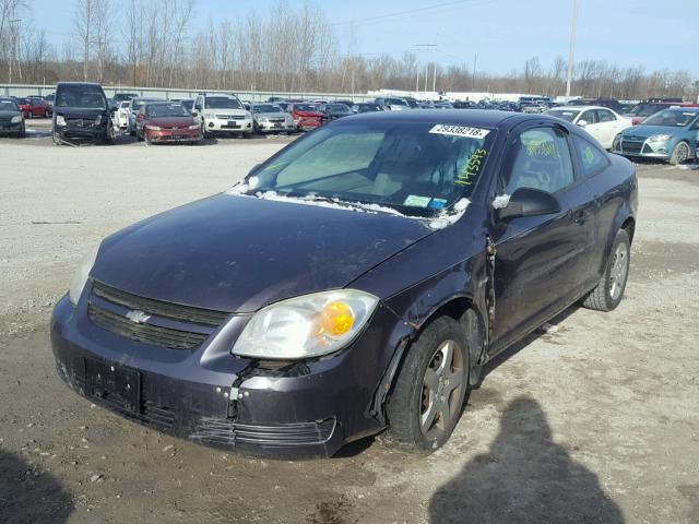 1G1AK15F667723197 - 2006 CHEVROLET COBALT LS GRAY photo 2