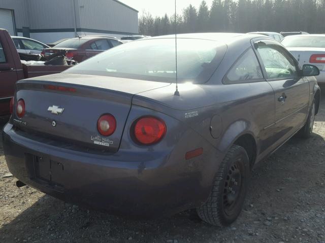 1G1AK15F667723197 - 2006 CHEVROLET COBALT LS GRAY photo 4