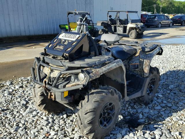 3JBLKAK29FJ000522 - 2015 CAN-AM OUTLANDER GREEN photo 2