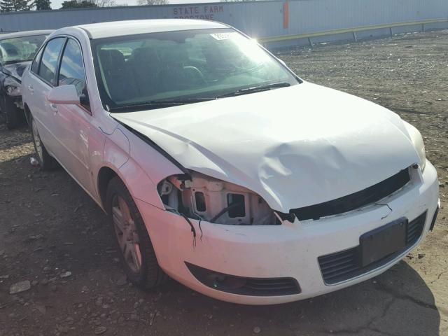 2G1WC58R179296205 - 2007 CHEVROLET IMPALA LT WHITE photo 1