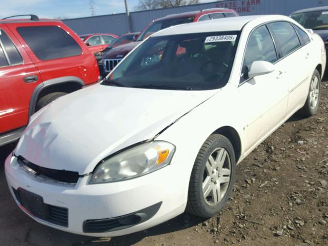 2G1WC58R179296205 - 2007 CHEVROLET IMPALA LT WHITE photo 2