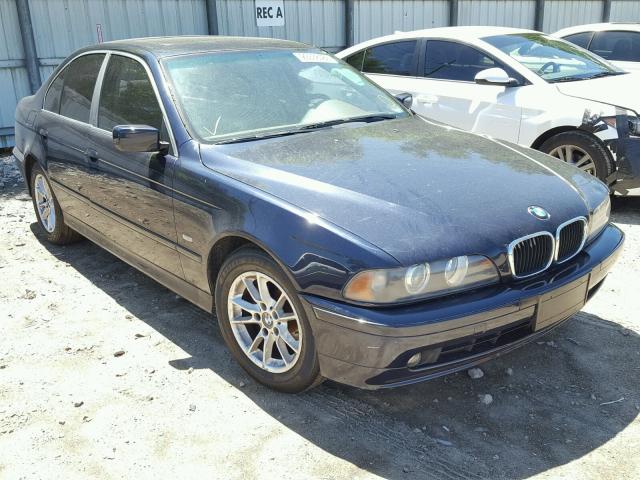WBADT43403G033443 - 2003 BMW 525 I AUTO BLUE photo 1