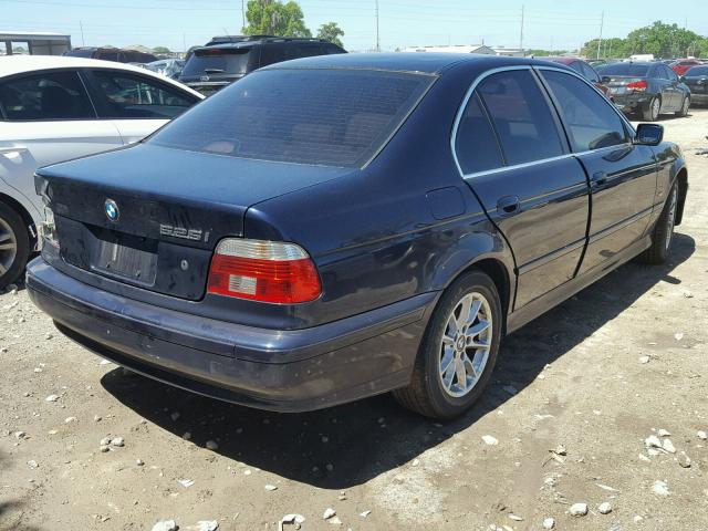WBADT43403G033443 - 2003 BMW 525 I AUTO BLUE photo 4