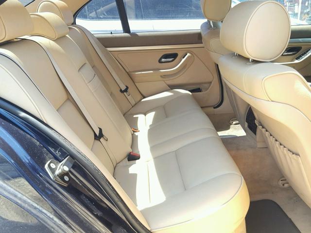 WBADT43403G033443 - 2003 BMW 525 I AUTO BLUE photo 6