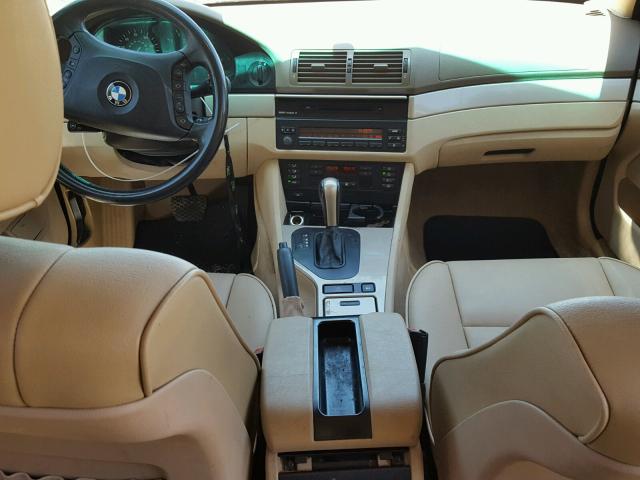 WBADT43403G033443 - 2003 BMW 525 I AUTO BLUE photo 9