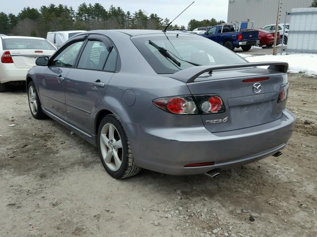 1YVHP84C065M01202 - 2006 MAZDA 6 I GRAY photo 3