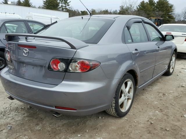 1YVHP84C065M01202 - 2006 MAZDA 6 I GRAY photo 4