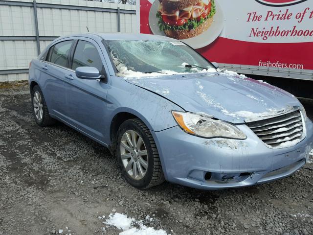 1C3CCBBB8DN505795 - 2013 CHRYSLER 200 TOURIN BLUE photo 1