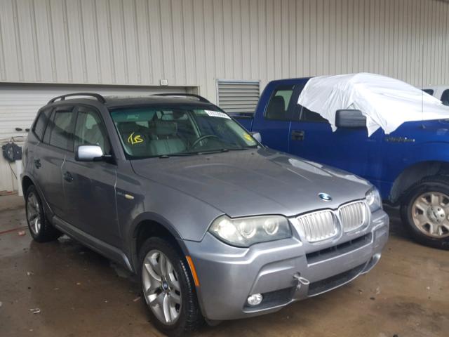 WBXPC93477WF26812 - 2007 BMW X3 3.0SI GRAY photo 1