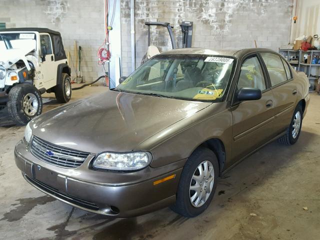 1G1ND52J91M655807 - 2001 CHEVROLET MALIBU GOLD photo 2