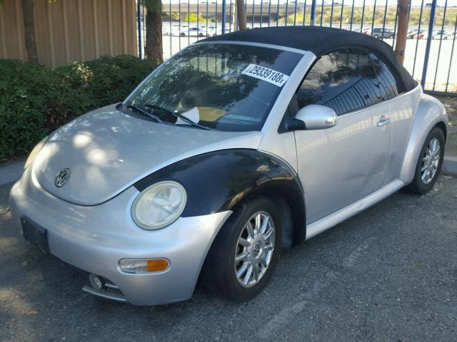 3VWCM31Y94M314950 - 2004 VOLKSWAGEN NEW BEETLE 银色 照片 2