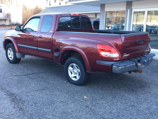 5TBBT441X3S337389 - 2003 TOYOTA TUNDRA ACC BURGUNDY photo 3