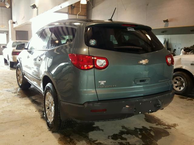 1GNER13DX9S173890 - 2009 CHEVROLET TRAVERSE L GRAY photo 3