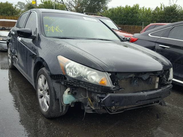 1HGCP36839A035308 - 2009 HONDA ACCORD EXL BLACK photo 1