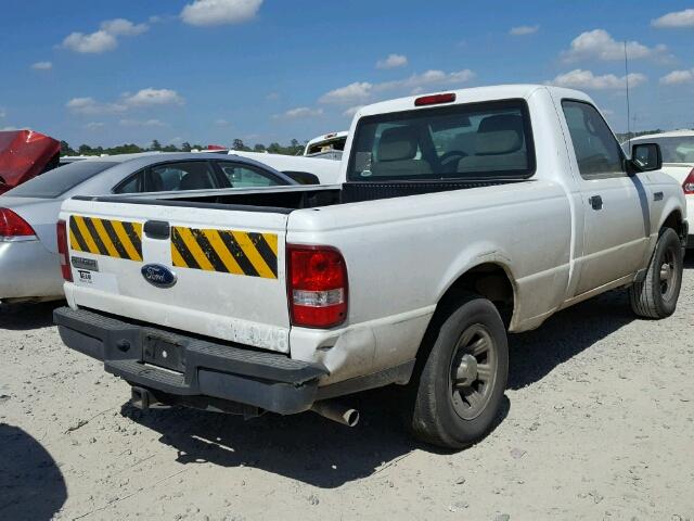 1FTKR1AD0BPA10785 - 2011 FORD RANGER WHITE photo 4