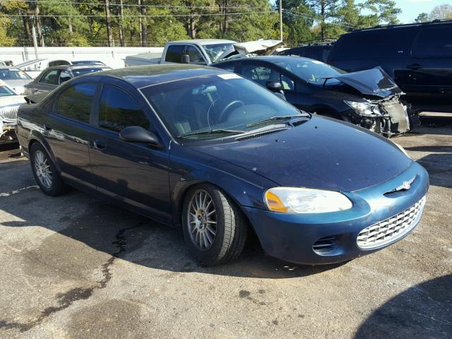 1C3EL46X25N603183 - 2005 CHRYSLER SEBRING BLUE photo 1