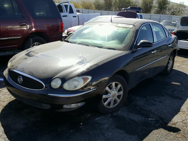 2G4WD532451284068 - 2005 BUICK LACROSSE C BLACK photo 2