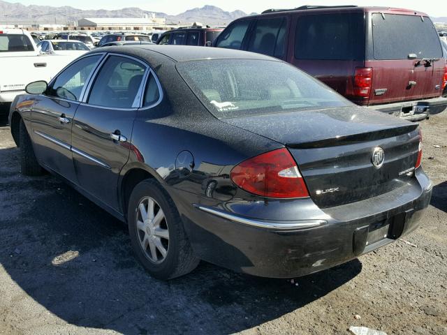 2G4WD532451284068 - 2005 BUICK LACROSSE C BLACK photo 3